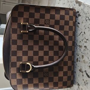 Louis Vuitton TRIANA Damier Ebene in EUC with Dust Bag